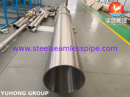 SME SB163 UNS N04400 Nickel Copper Alloy Seamless Tube Excellent Corrosion Resistance for Marine & Chemical Applications