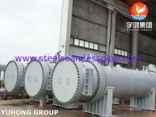 ASME VIII U-Stamp 316L 石油化学用浮頭シェルとチューブ熱交換器 AES