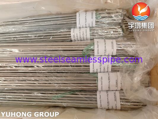 ASTM A269 TP316L BA 精密流体とガス輸送のための不鋼鋼の溶接管