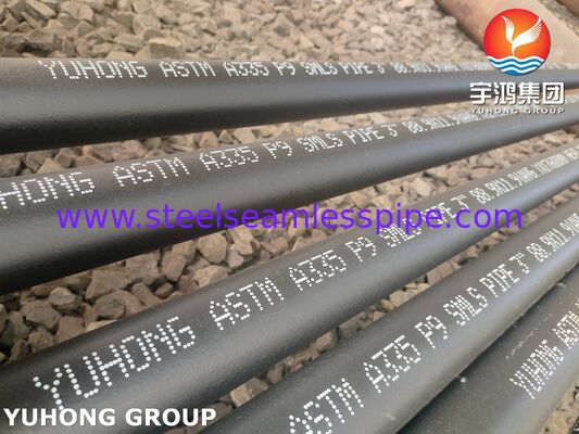 石油化学産業用 ASTM A335 / ASME SA335 P9 合金鋼シームレスパイプ