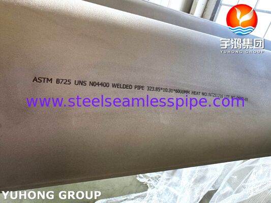ASTM B725 モネル400 ニッケル合金溶接管（耐食性、カスタム寸法）