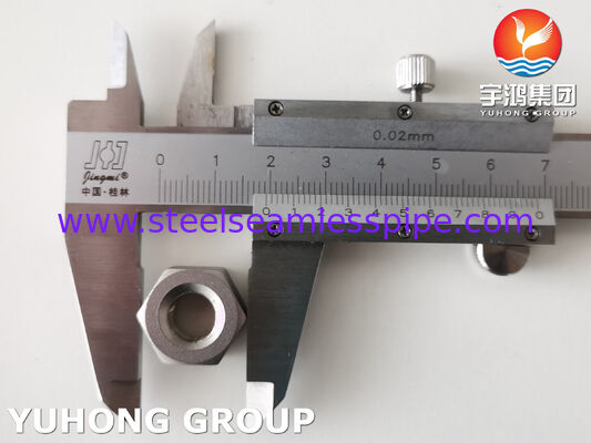 チタン合金ファスナー ASTM F468 B348 GR.2 ねじ棒 ねじ棒 ナットおよびワッシャー付き
