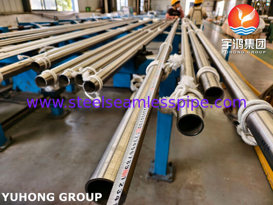 石油化学産業用 ASTM B464 UNS N08020 / 2.4660 / Alloy20 ニッケル合金溶接管