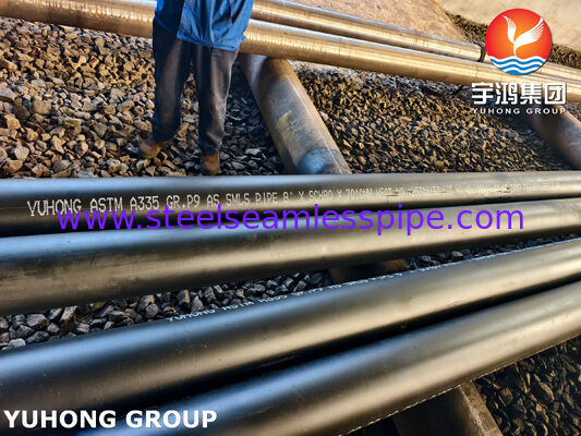 合金鋼シームレスパイプ ASTM A335, ASME SA335 P5 P9 P11 P12 P22 P91 P92 発電所のエネルギー,流体ボイラー,熱力