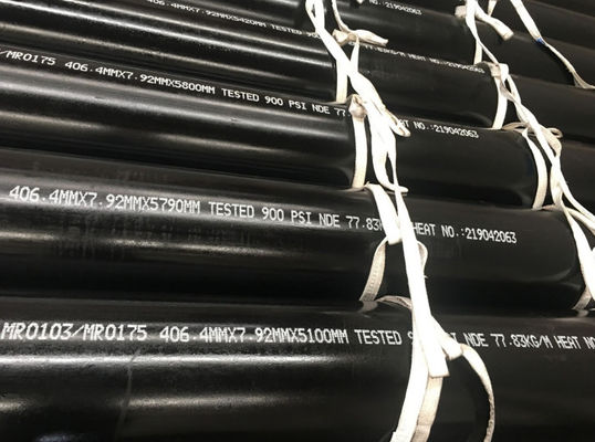 ASTM A106 Gr. B A53 GR.Bの継ぎ目が無く黒い鋼管