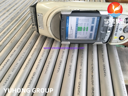 ASTM A213 TP316Lのステンレス鋼の継ぎ目が無い管100%とHT UT