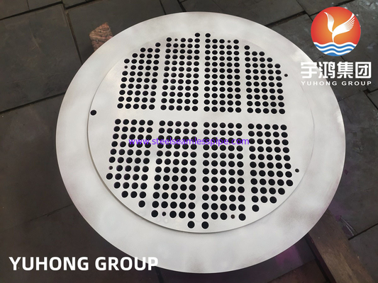 ASTM A182 F304 F316L 熱交換器用チューブシート