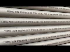 YUHONG ASTM A312 ステンレス鋼シームレスパイプ