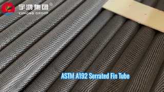 ASME SA192 炭素鋼 歯列状のフィンチューブ 節約機と熱回収のためのCSフィンストライプ