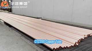 ASTM B111 UNS C12200 HVAC および熱交換器用 DHP 銅管